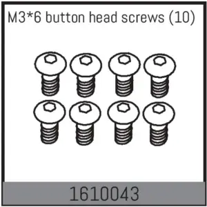 M3*6 Button Head Screws (10)