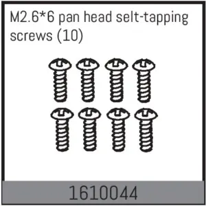 m2.6*6 Pan Head Selt-Tapping Screws (10)