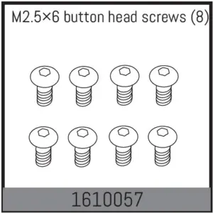 m2.5×6 Button Head Screws (8)