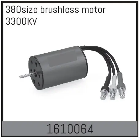 380size Brushless Motor 3300kv