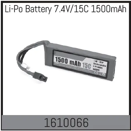 Li-Po Battery 7.4v/15c 1500mah