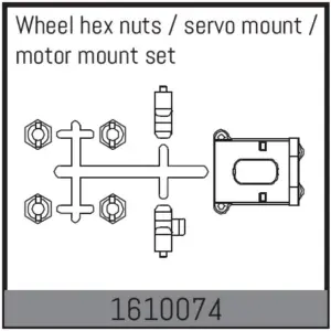 Wheel Hex Nuts / Servo Mount / Motor Mount Set