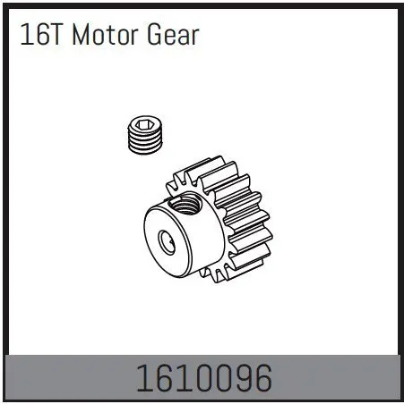 Pinion 16t for 380 Motor