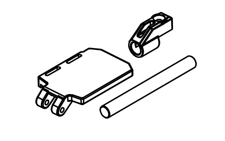 Esc Plate & Middle Shaft