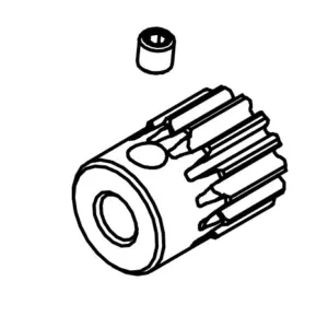 Motor Pinion 15t 48dp