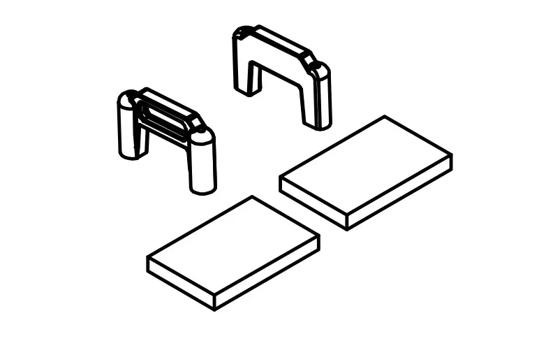 Battery Mount Set