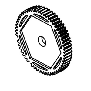 Nylon Center Main Gear