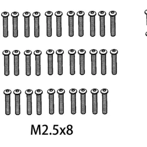Screw Set m2.5*5/m2.5*6/m2.5*8/m2.5*12/m2.5*14