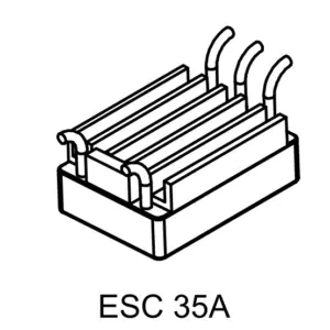 Brushless Esc 35a/Xt60