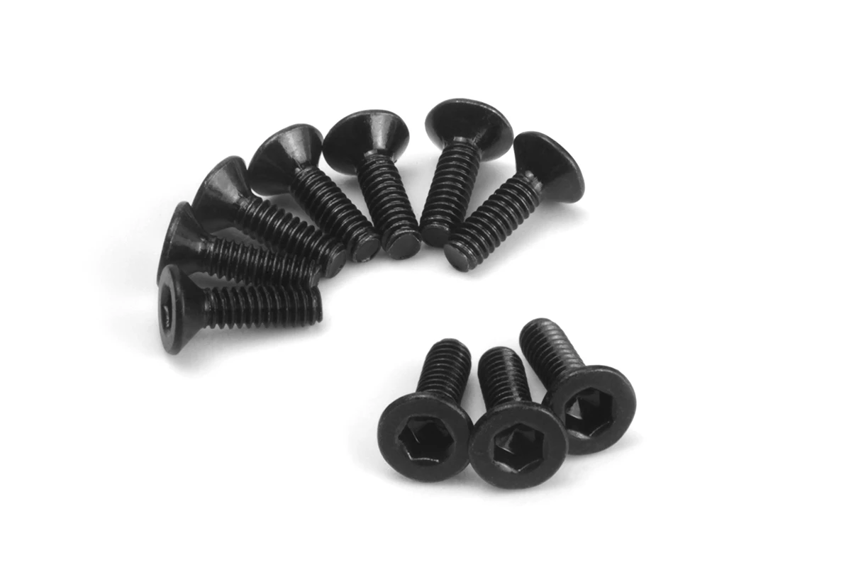 HPI Racing Flat Head Screw M1.7x6mm (Hex Socket/10pcs) – view 2