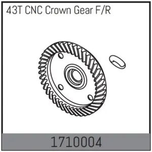 43t CNC Crown Gear F/R