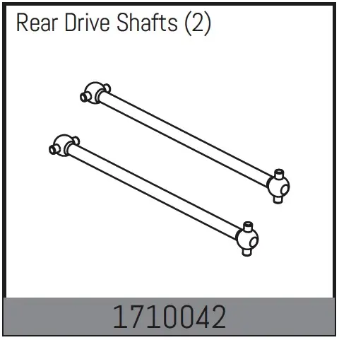 Rear Drive Shafts (2)