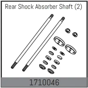 Rear Shock Absorber Shaft (2)