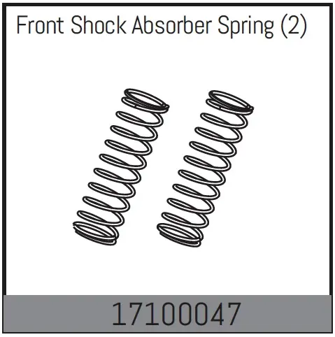 Front Shock Absorber Spring (2)