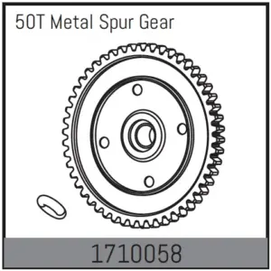 50t Metal Spur Gear