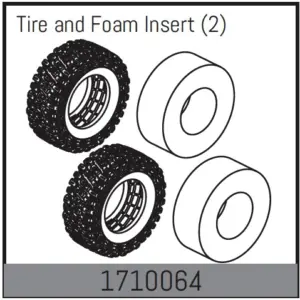 Tire and Foam Insert (2)