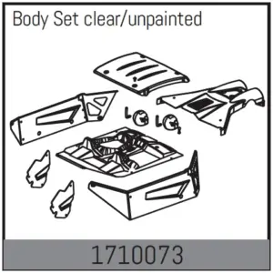 Body Set Clear/Unpainted
