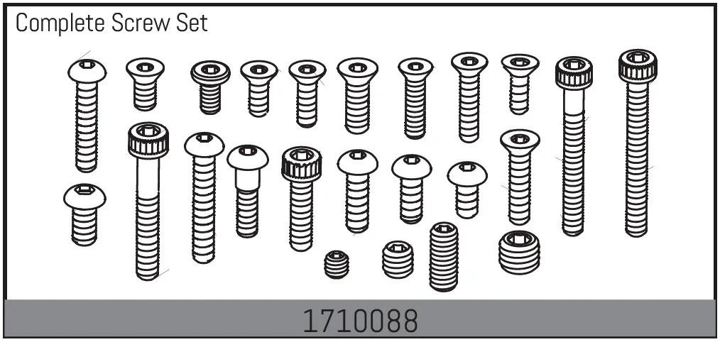Complete Screw Set