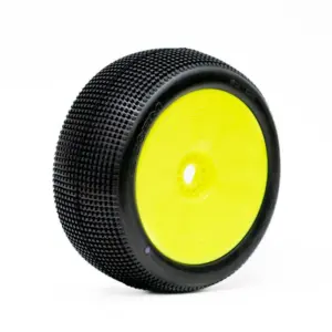 1:8 TRUGGY STORM MEDIUM PRE-MOUNTED YELLOW 2PCS "H COMPOUND"