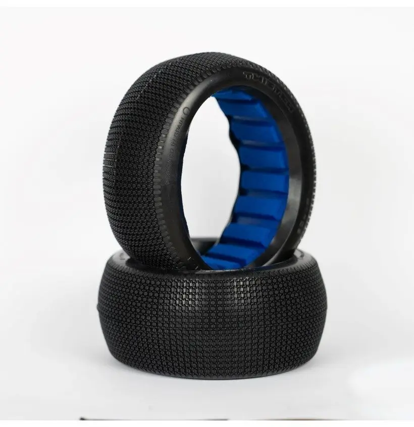 1:8 TRUGGY TWISTER CLAY RUBBER+INSERT 2PCS  "CH COMPOUND"