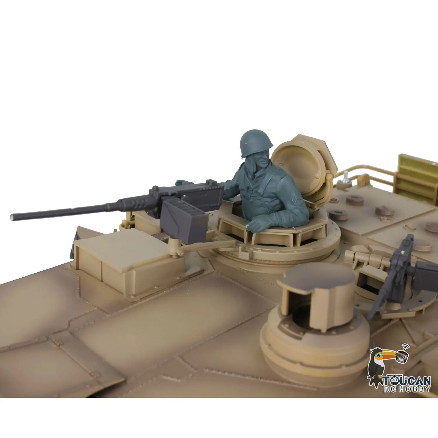 Heng Long 1/16 RTR RC Tank 3918 M1A2 Abrams Full Metal Painted Chassis TK16 Mainboard IR Ver Smoke Upper Hull FS I6S 360 Turret