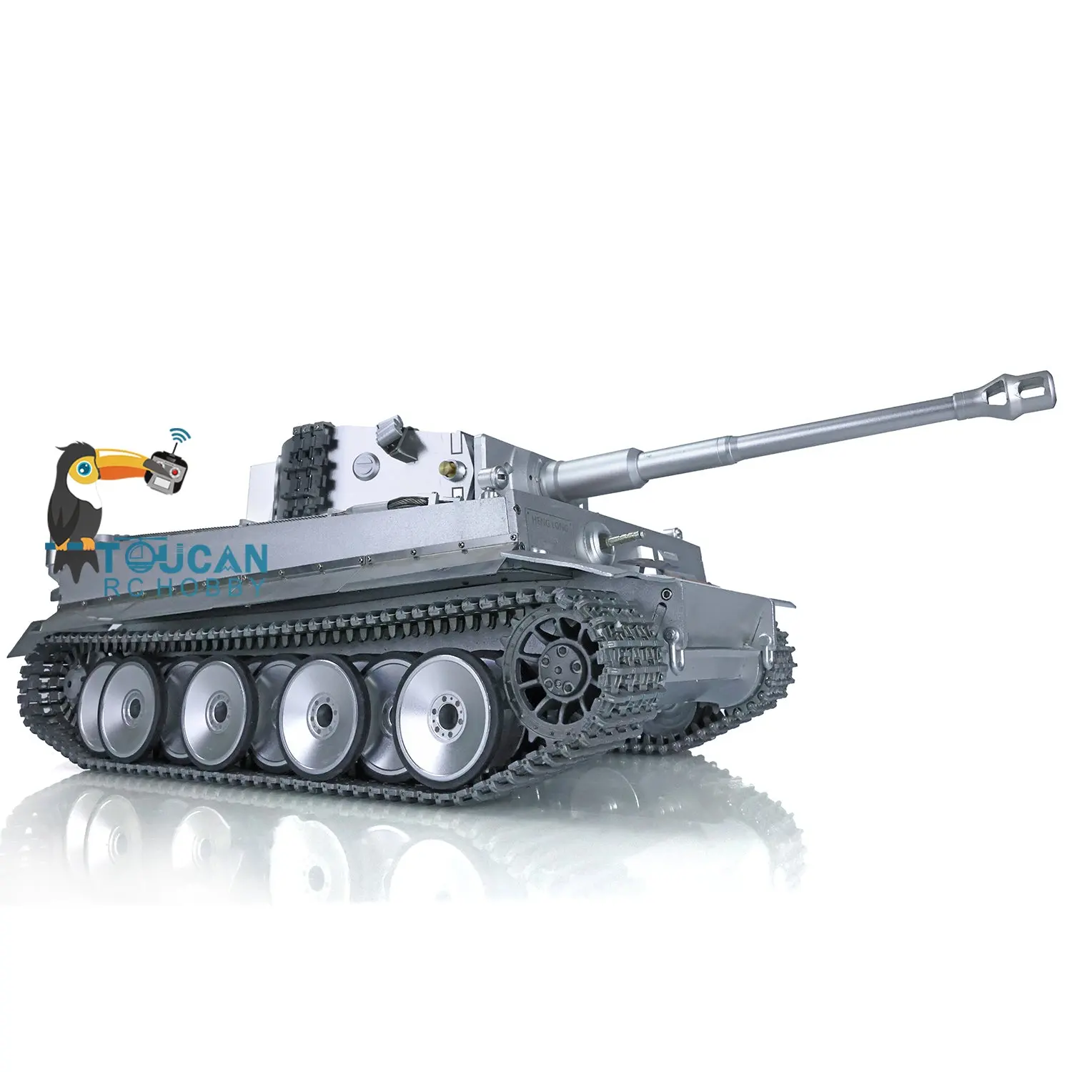 BEST SELLING Henglong 1/16 Upgraded Full Metal German Tiger I Ready to Run Remote Control Tank 3818-Pro Military Main Battle Tank