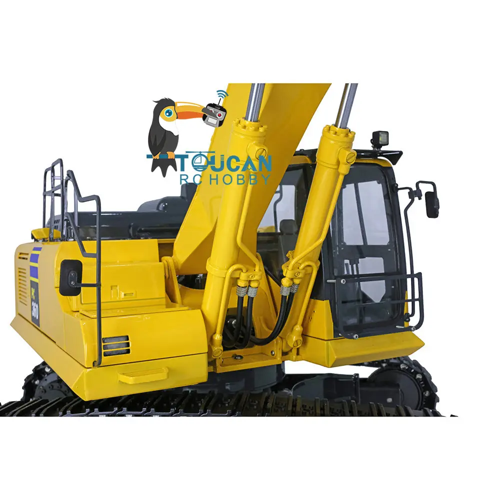 PC360 DIM P3-11 1/12 Ready-To-Run Radio Control Metal RC Excavator Hydraulic System Valve Pump Light System Motor Servo