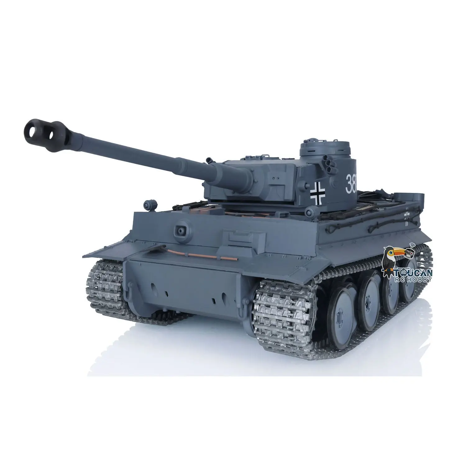 Henglong 1/16 Scale 7.0 Upgraded Metal Version German Tiger I RTR RC Tank 3818
