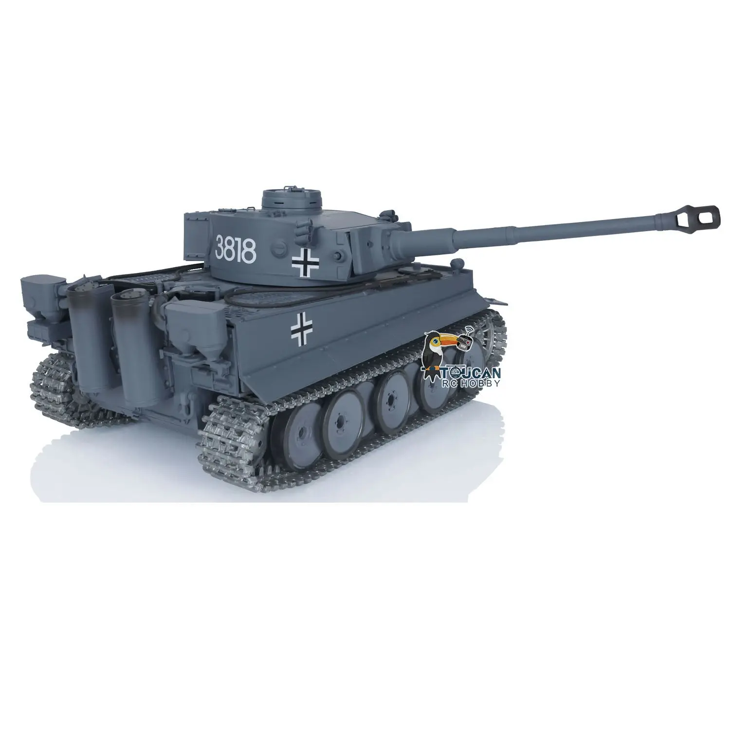 Henglong 1/16 Scale 7.0 Upgraded Metal Version German Tiger I RTR RC Tank 3818