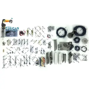 LESU 1/14 8x8 Radio Controlled Metal Roll on/off Hydraulic Truck A0014 Crane Dumper Tipper Reversing Valve Motor Servo ESC DIY Car Model