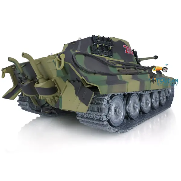 Henglong 1/16 7.0 Customized King Tiger RC Tank FPV Barrel Recoil 3888A Metal