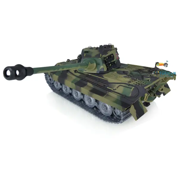 Henglong 1/16 7.0 Customized King Tiger RC Tank FPV Barrel Recoil 3888A Metal