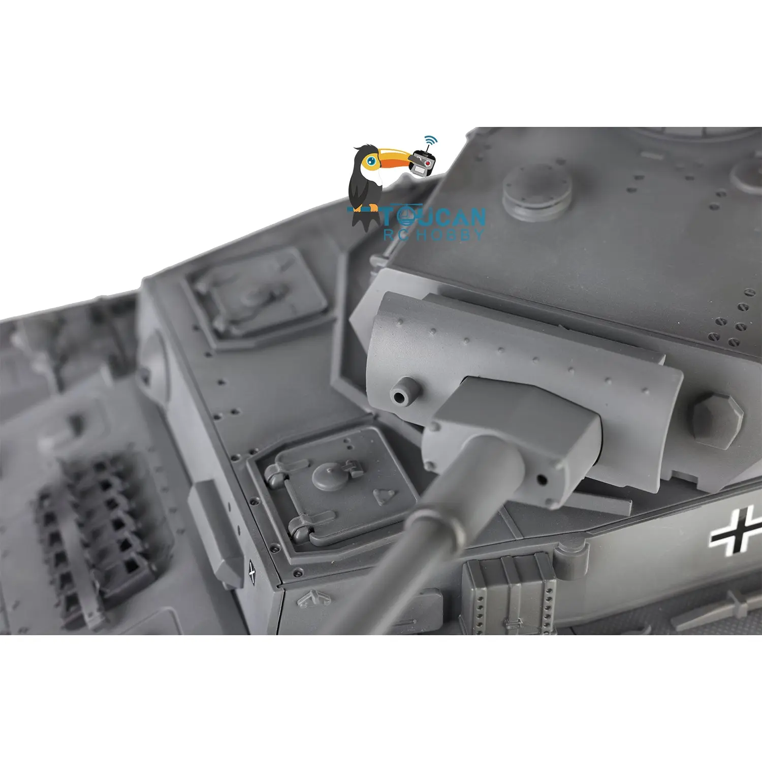 Henglong 1/16 7.0 Radio Control Tank 3859 RC Plastic German Panzer IV F2 w/ Steel Gearbox 360Degrees Rotating Turret FPV Engine Sound