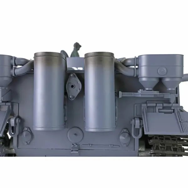 2.4Ghz Henglong 1/16 Plastic German Tiger I Radio Control Tank 3818 7.0 RTR RC Tank BB Shooting Smoking Sound Effect Recoil Barrel
