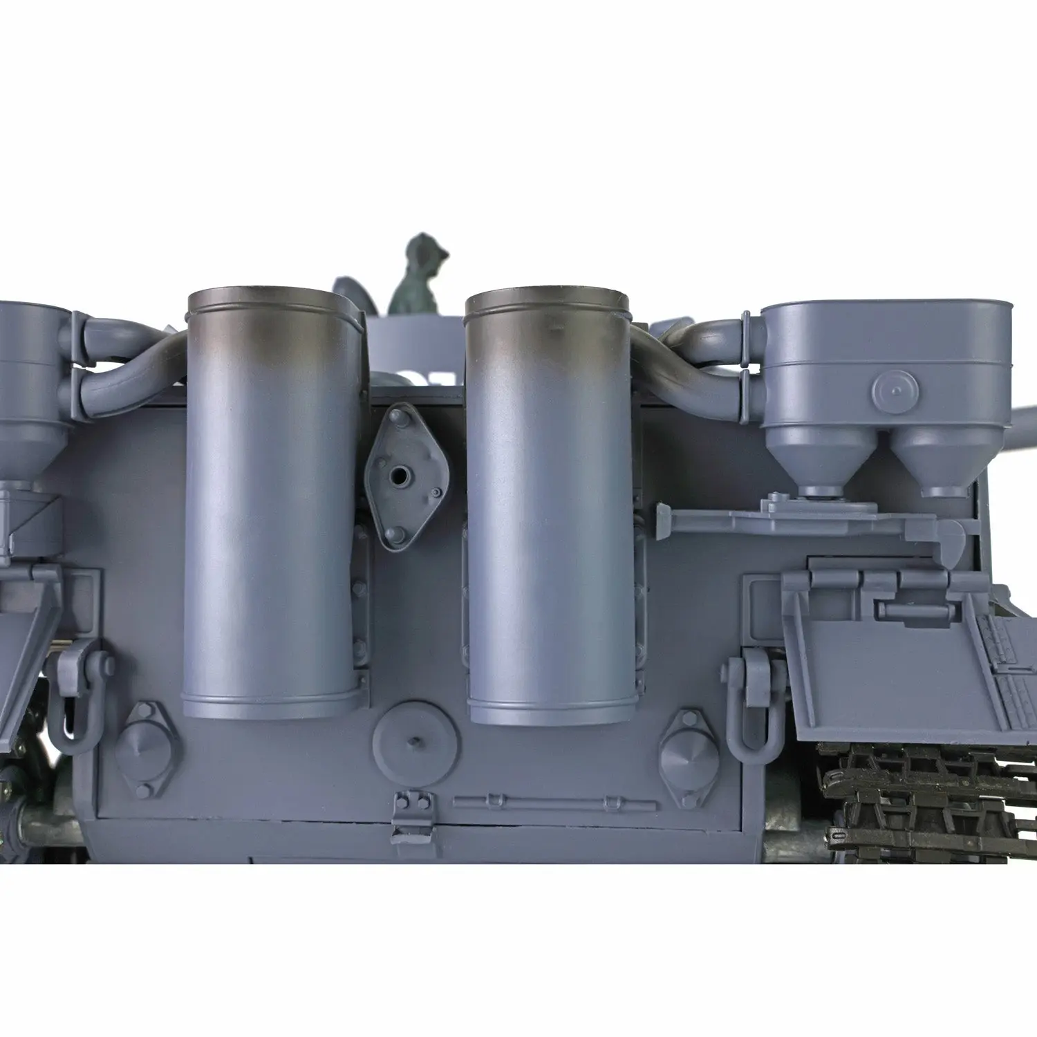 2.4Ghz Henglong 1/16 Plastic German Tiger I Radio Control Tank 3818 7.0 RTR RC Tank BB Shooting Smoking Sound Effect Recoil Barrel