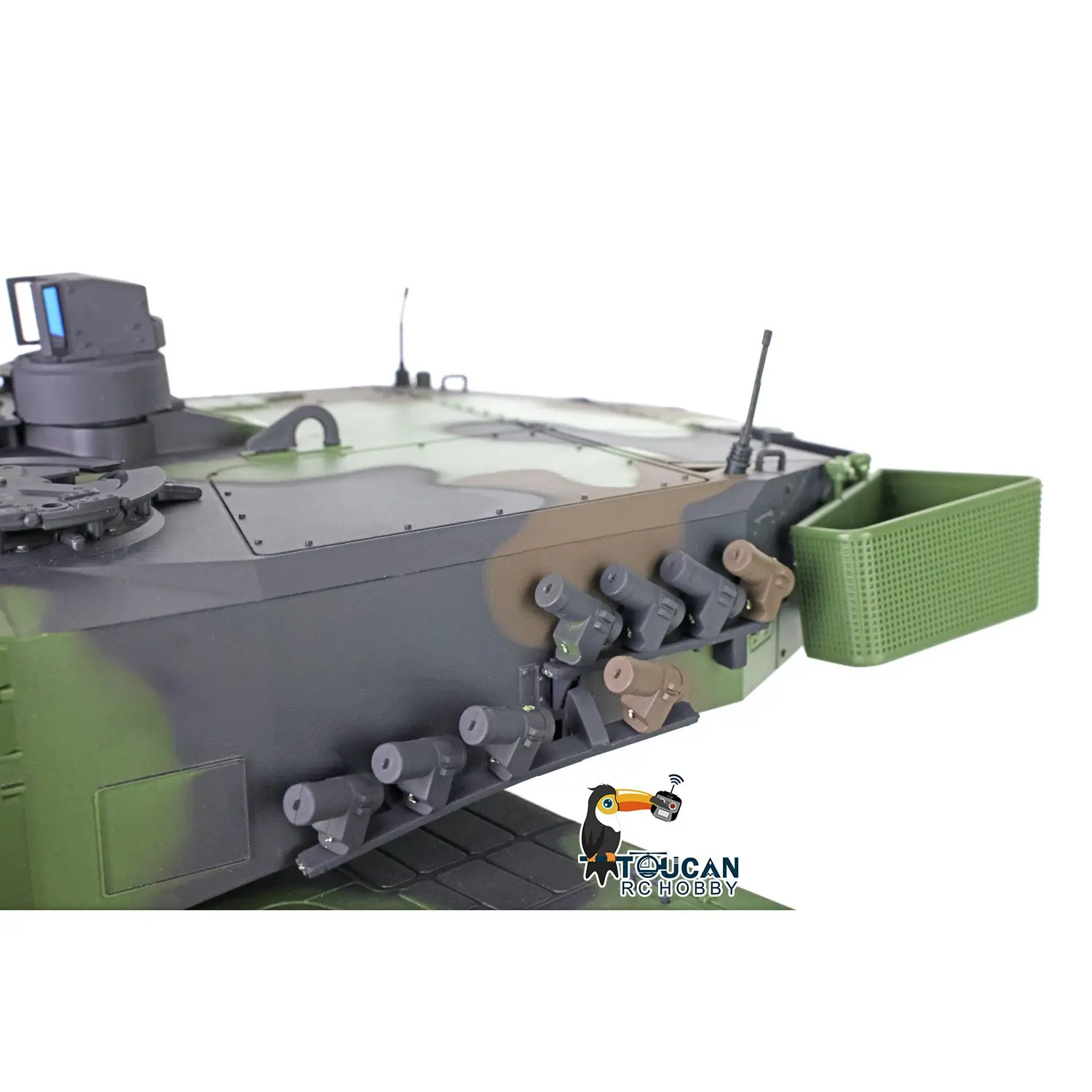 TK7.0 Edition Heng Long Ready to Run 1/16 Leopard2A6 RC Tank 3889 With Recoil Barrel Infrared Main Board Military Vehicle