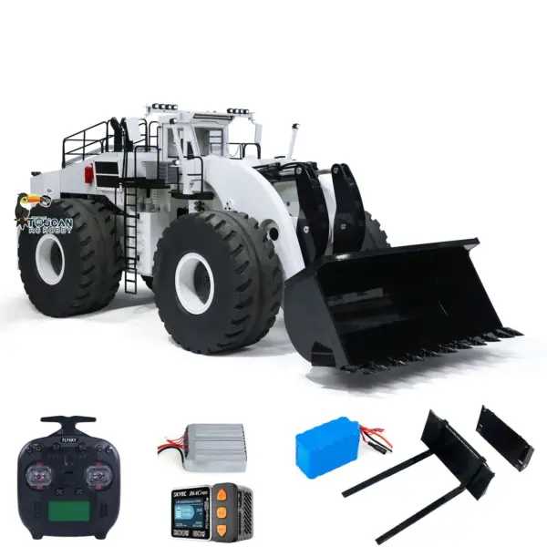 TOUCAN 1:14 L2350 RC Hydraulic Loader Heavy Duty RTR Radio Control Construction Vehicle Assembled and Painted 150x58x60cm
