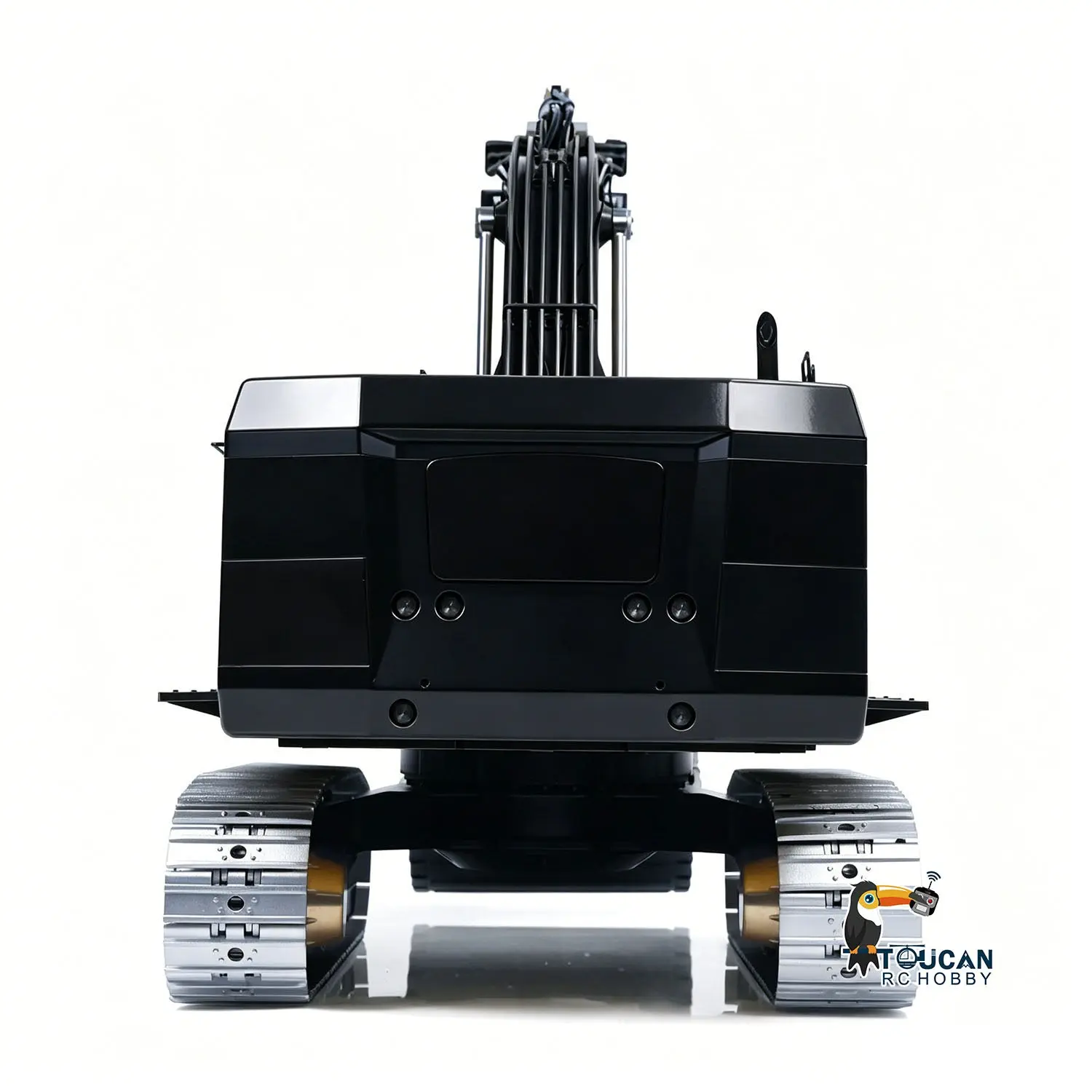 Metal LESU 1/14 Hydraulic RC Heavy Excavator C374F Remote Control Digger Paladin PL18EV LITE Smoke 6CH Valve Quick Coupler