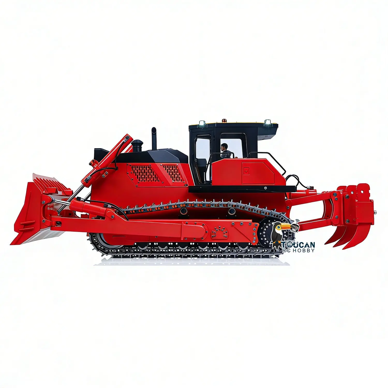 Limited-time Offer Metal 1/12 RC Hydraulic Bulldozer D155AX Heavy Duty Model Dozer 7 Way Valve 1.0L Oil Pump 5 Plows Radio Master TX15 Battery RTR