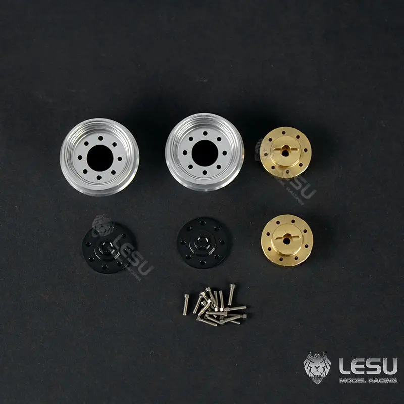 Customized 1/14 LESU Metal Aoue-LT5H Wheeled Skid-Steer Loader RC Hydraulic DIY Model Sound Light Tyres Hubs fork Bucket Gripper Blade Shovel