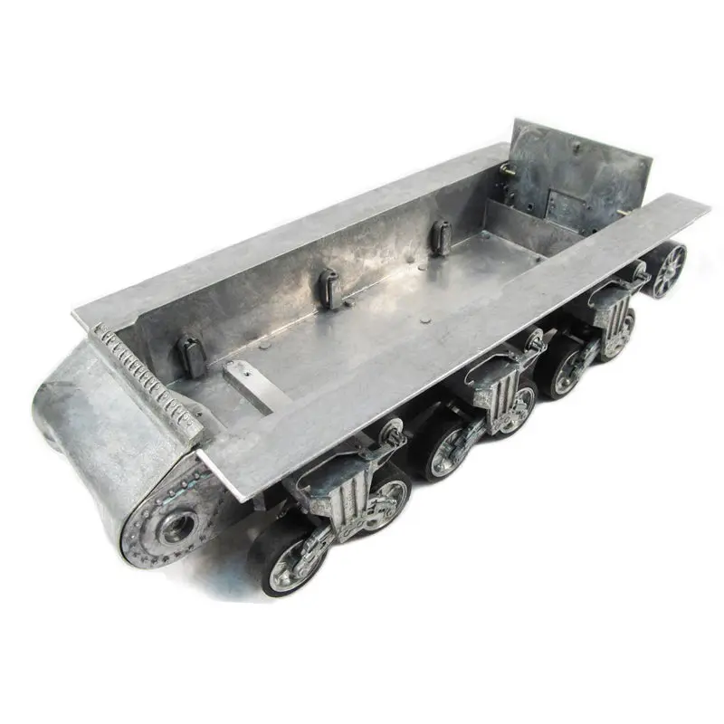 1/16 Mato Sherman Remote Control Tank Metal Turret Upper Hull Chassis Mainboard TK22 Machine Gun LED Rear Lights Idler Wheels Part