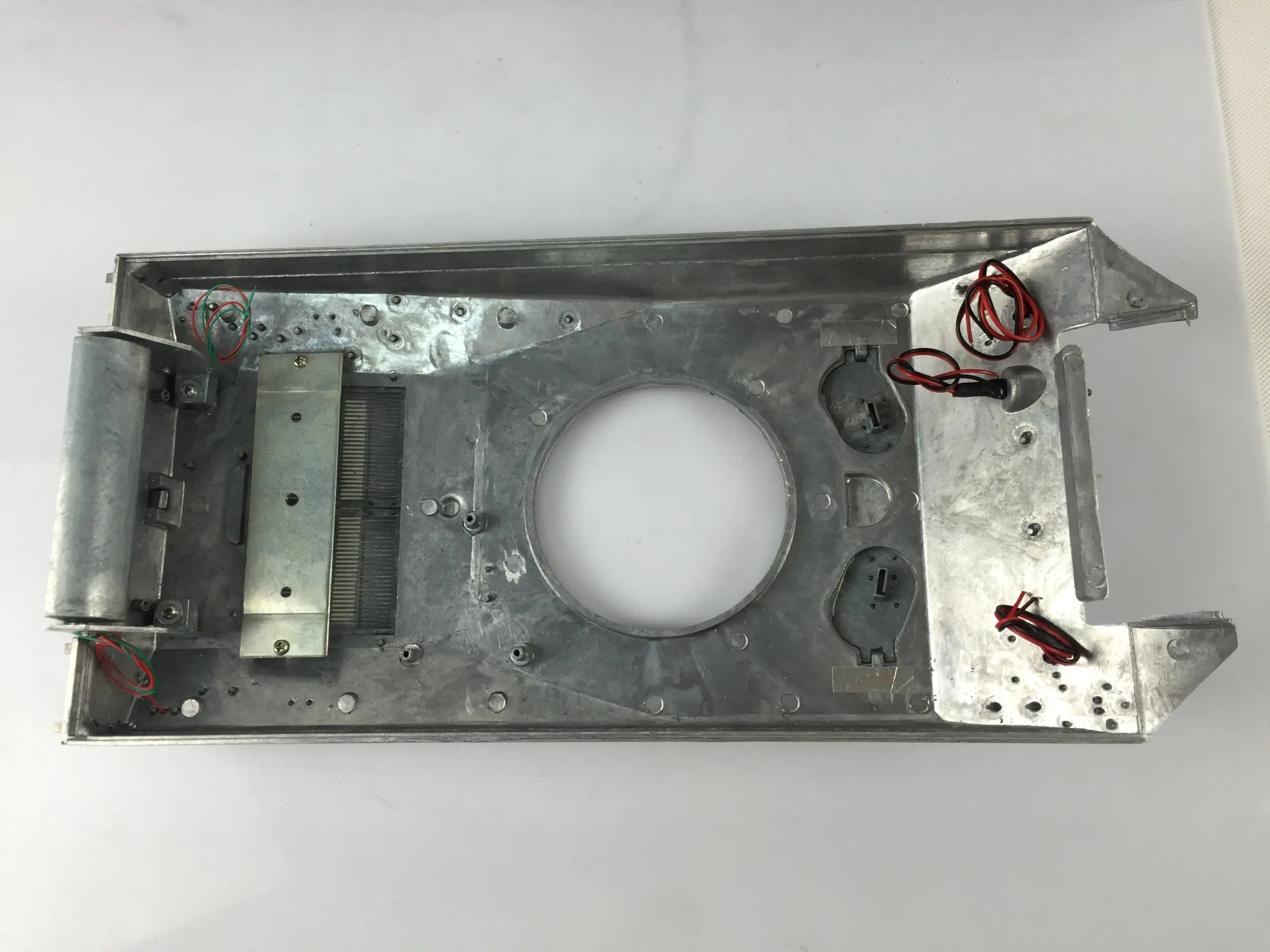 1/16 Mato Sherman Remote Control Tank Metal Turret Upper Hull Chassis Mainboard TK22 Machine Gun LED Rear Lights Idler Wheels Part