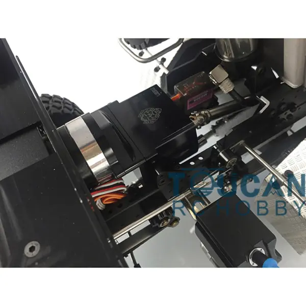 LESU 1/14 8*8 RC Front Hydraulic Dumper Cylinder Truck Tipper Metal DIY Motor Servo Sound and LED Light System ESC