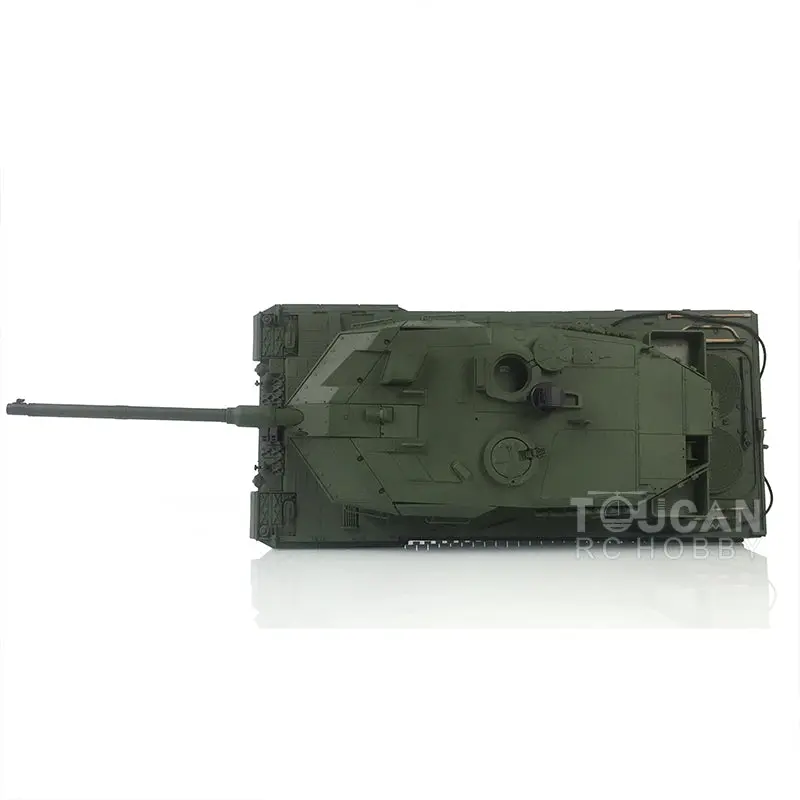 2.4Ghz Remote Control RC Tank Heng Long 1/16 Scale TK7.0 Main Board Leopard2A6 3889 Ready to Run Shooting BBs Turret Rotating