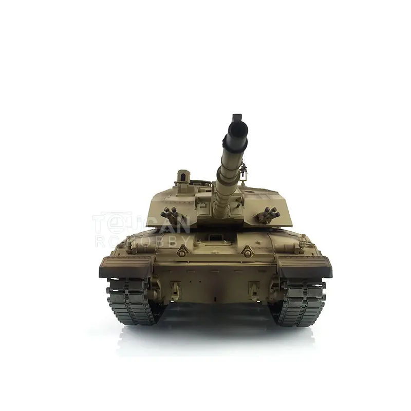 Henglong 1:16 7.0 2.4Ghz Upgraded British Challenger II RTR RC Tank Model 3908 BB Shooting Unit IR Metal Tracks Idlers Sprockets