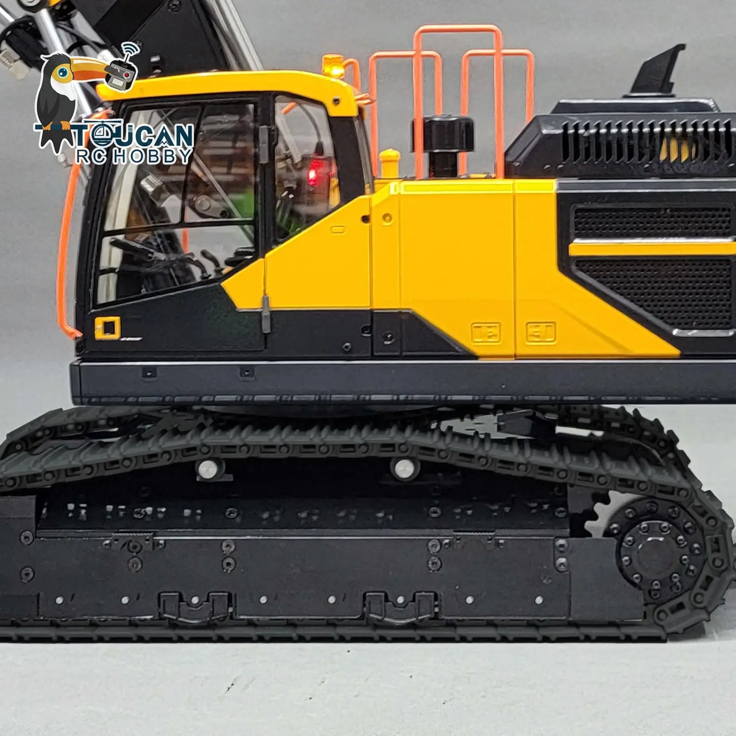 1:14 MTMODEL EC380 Metal 3 Arms Hydraulic Tracked Excavator Assembled and Painted RC Construction Vehicle Heavy Digger Machine