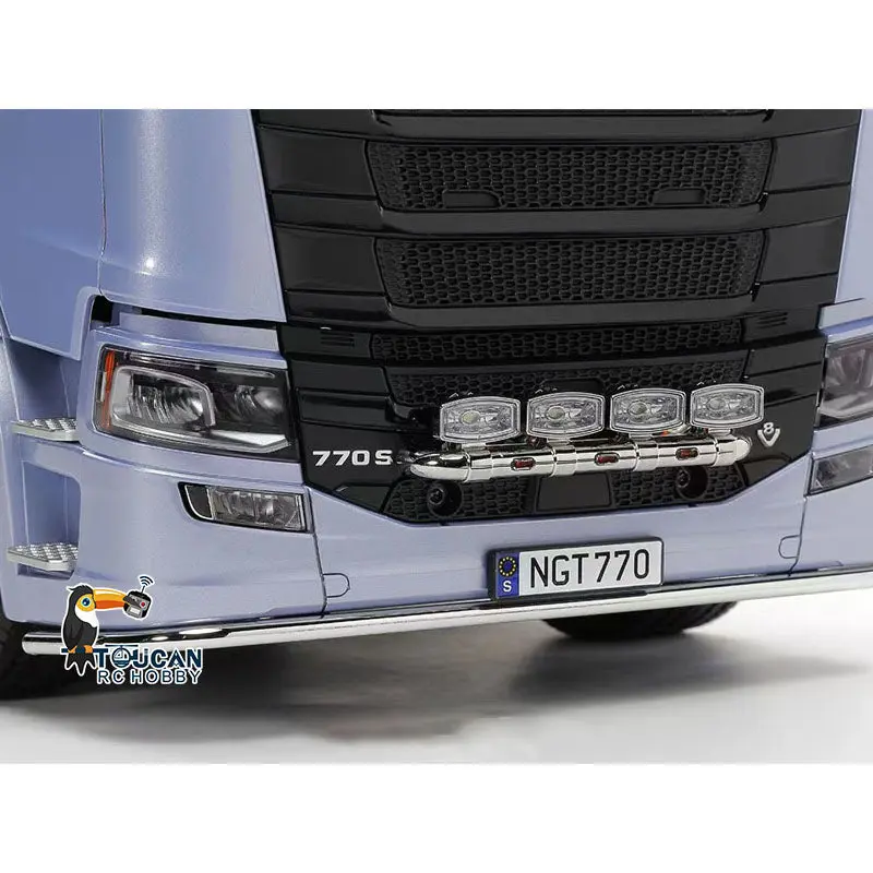 1/14 6X4 RC Tractor Truck 770S 56368 Radio Control Engineering Vehicle Hobby Model Kits Unpainted Emulated Car Motor