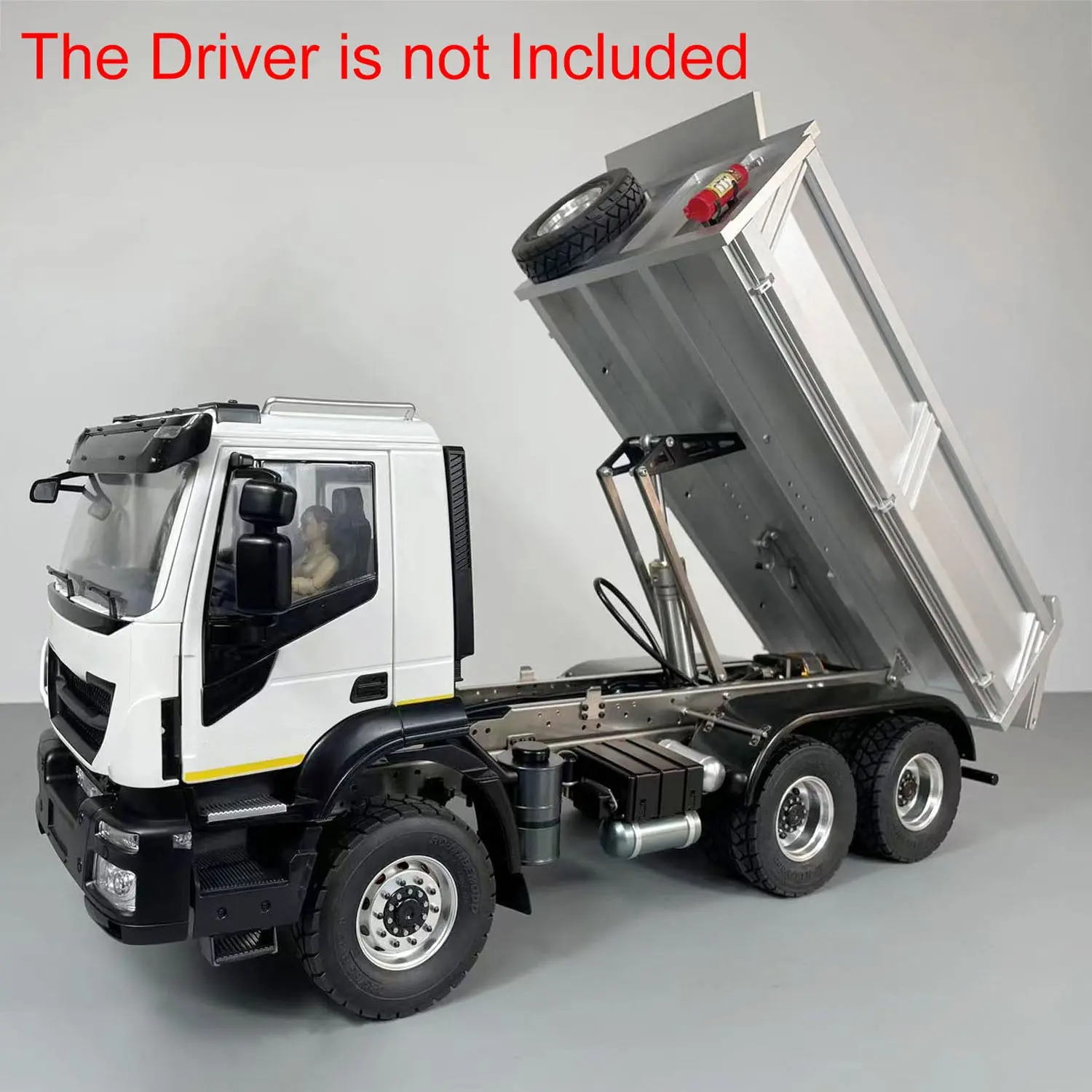 1/14 6x4 Hydraulic RC Dumper Trucks CNC Axles Metal Remote Controlled Tipper Car Toy Hobby Model for Adults Children