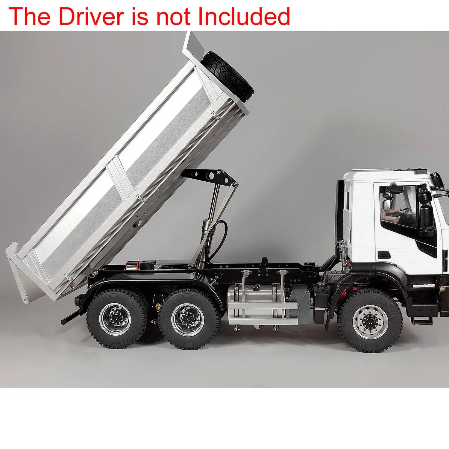 1/14 Toucan 6x6 Metal Hydraulic RC Dumper Truck Remote Controlled Simulation Car Hobby Models 2-speed Gearbox ESC Servo