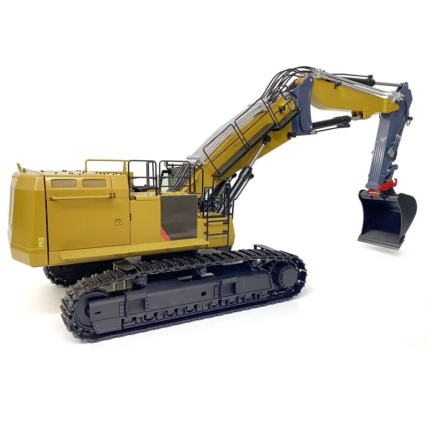 1/14 3 Arms RC Hydraulic Equipment Radio Controlled Excavator Car Model 374F FlySky PL18EV Lite Shovel ESC Servo Motor